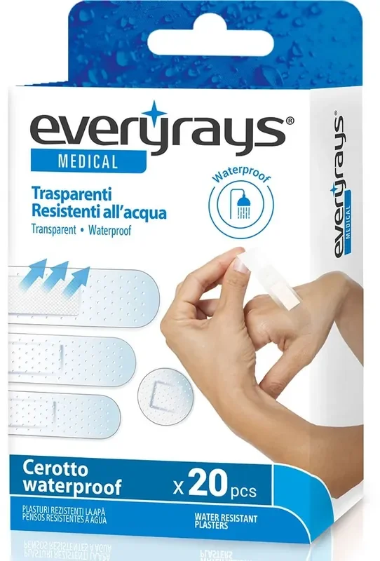 20 cerotti in poliuretano resistenti all`acqua misure miste
