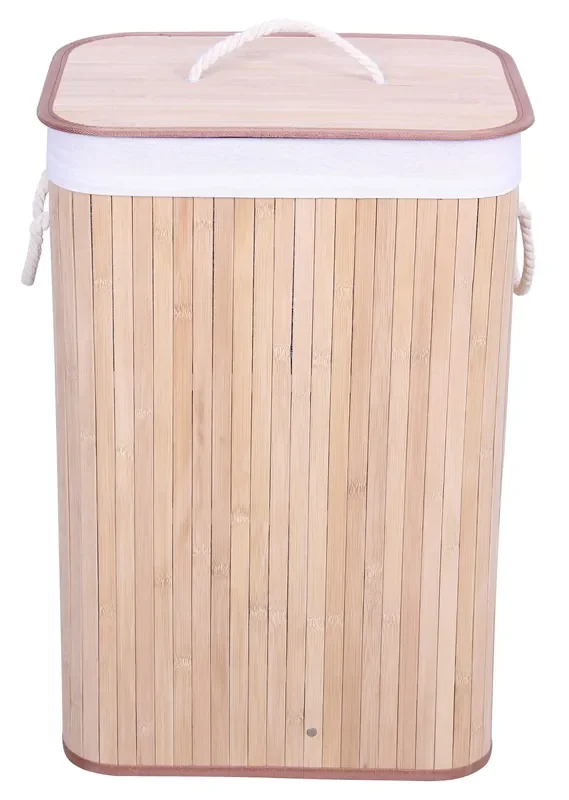 40x30x60 cm Wäschekorb aus der Natural Bamboo Collection