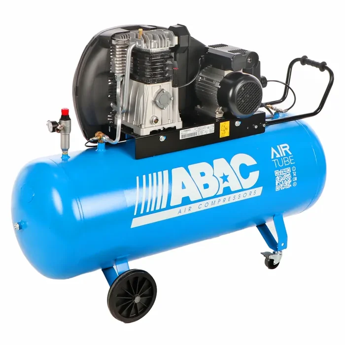 ABAC EXP A49B 200 CM3 – Compressore aria elettrico monofase a cinghia – Motore 3 HP – 200 lt