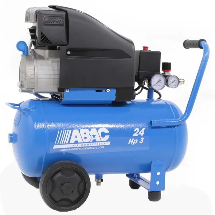 ABAC POLE POSITION L30P – Compressore aria elettrico monofase – Motore 3 HP – 24 lt