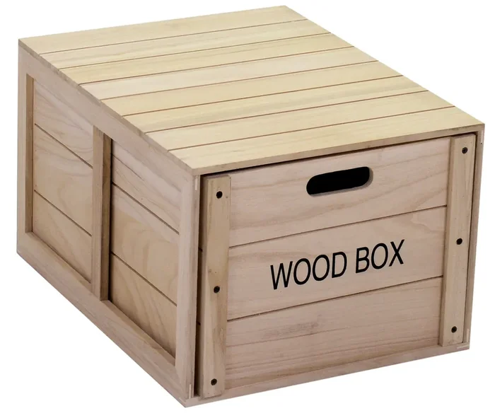 Adami Organizer-Box aus Oxford-Holz, 1 Schublade