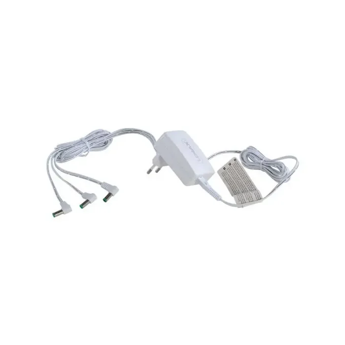 Adattatore 4,5v bianco con 3 uscite