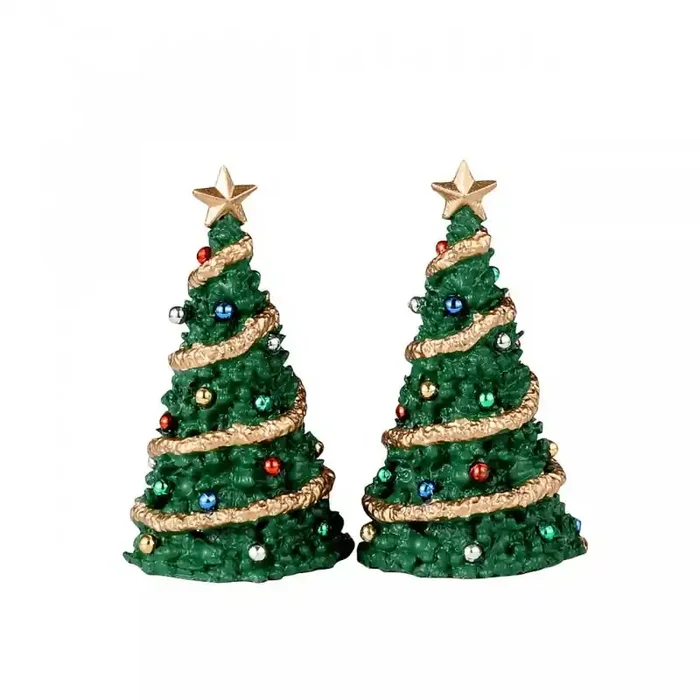 Alberi Di Natale 6cm Set 2pz Lemax