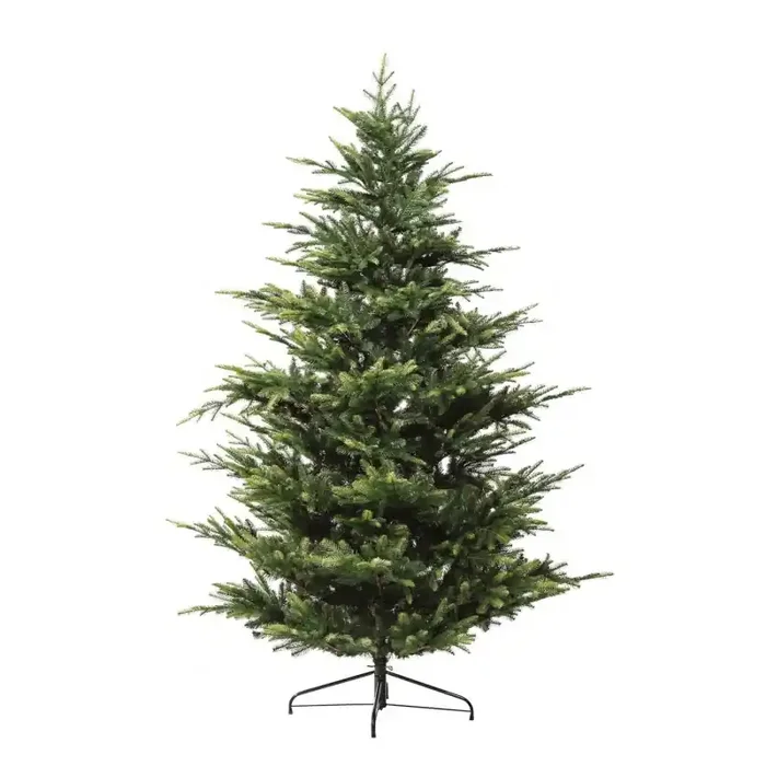 Albero di Natale artificiale Francoforte, realistico con punte sfumate Xone