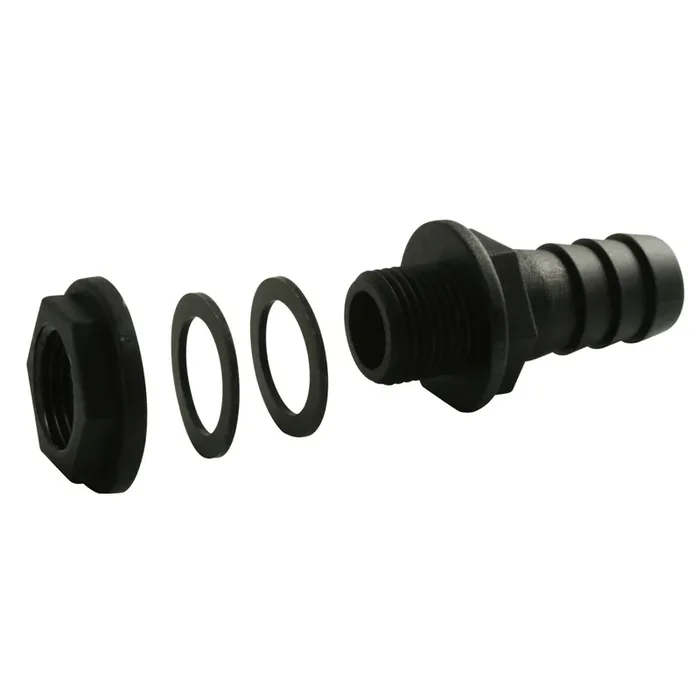 Allacciamento a botte Marley nero 19 mm (3 / 4″) 2 pz