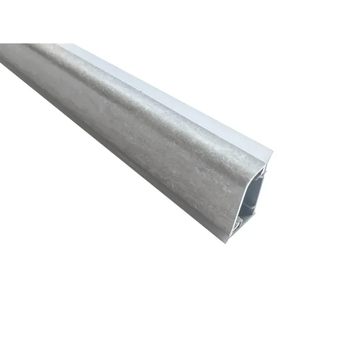 Alzatina per cucina in alluminio rivestita travertino stone 3 m