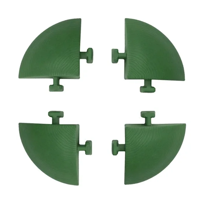 Angolari per pavimenti da esterno in polipropilene Easy verde 4 pz