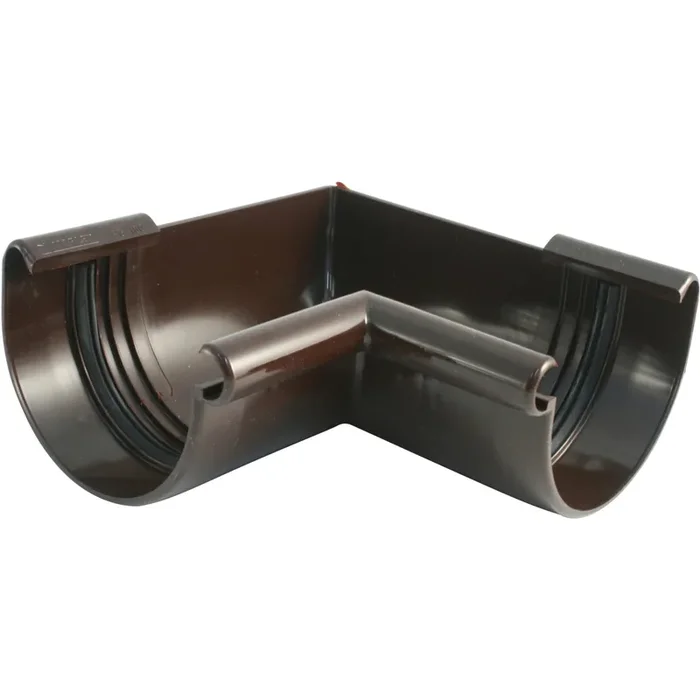Angolo grondaia Marley marrone 90° Ø 100 mm