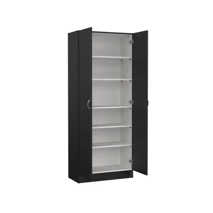 ARMADIO 2 ANTE FOCUS NERO