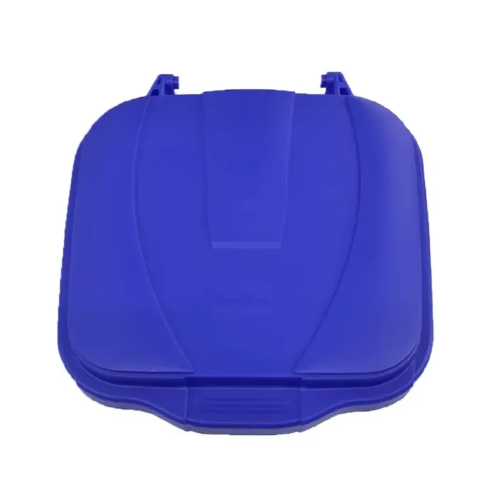 Coperchio bidone carrellato Blu 100 Lt