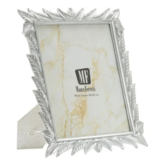 Cornici per foto CORNICE LEAVY SILVER CM 27X2X32,3 (MISURA INTERNA CM 20X25) Mauro Ferretti