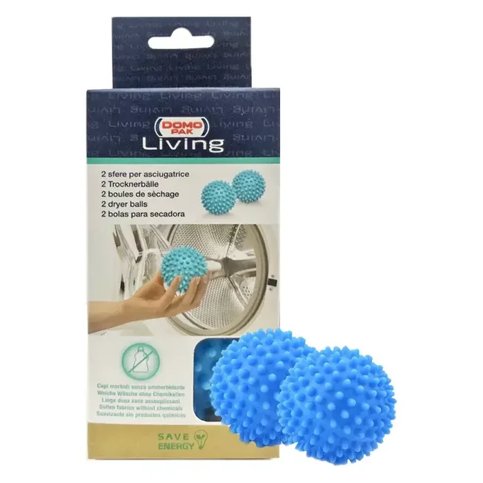 DOMOPAK LIVING Sfere in plastica per asciugatrice – 2pz
