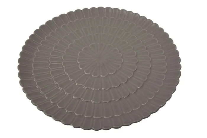 Gelbe Blume Porzellanteller Ø33×2,5 cm Porzellan