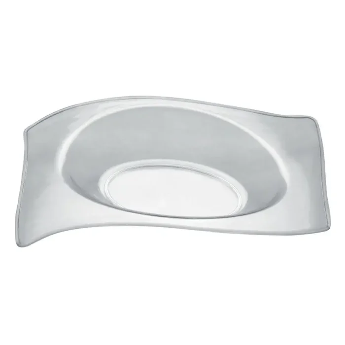 GOLD PLAST FINGER FOOD FLAT Piattino trasparente 15cc – 50pz