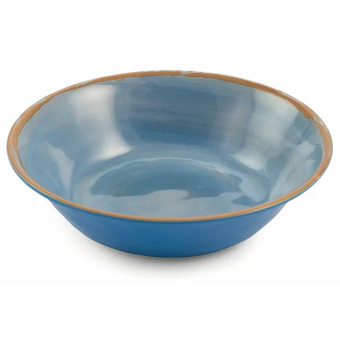 Melamin Speiseteller-Set 6-tlg. Ø 19cm Villa d‘Este Baita Blu