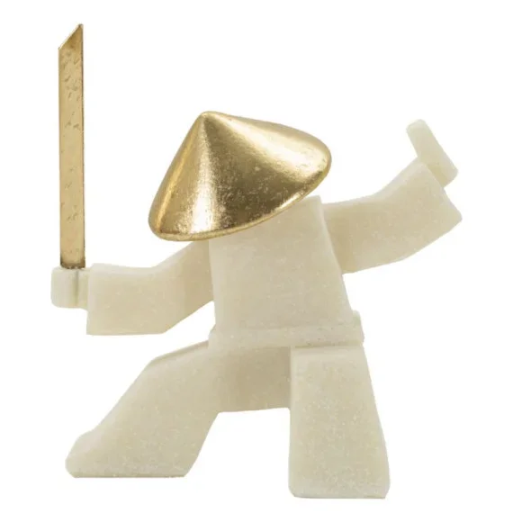 Oggetti e Decorazioni SAMURAI ODA QUARZY -A- CM 17X7,5X18,5 Mauro Ferretti