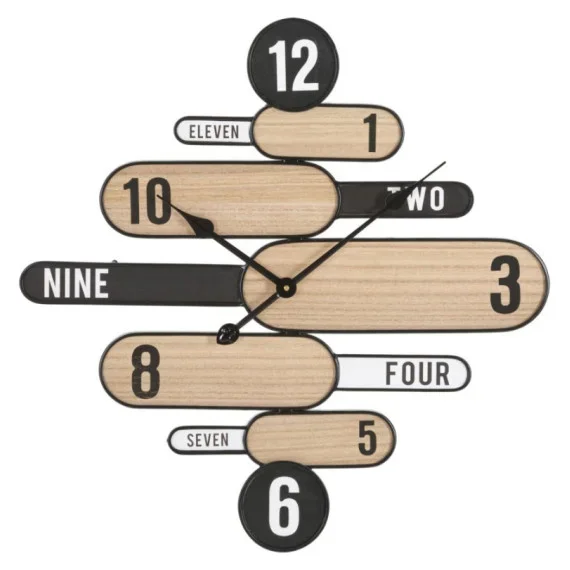 Orologi OROLOGIO DA MURO DIRECTION CM 60X5X60 Mauro Ferretti