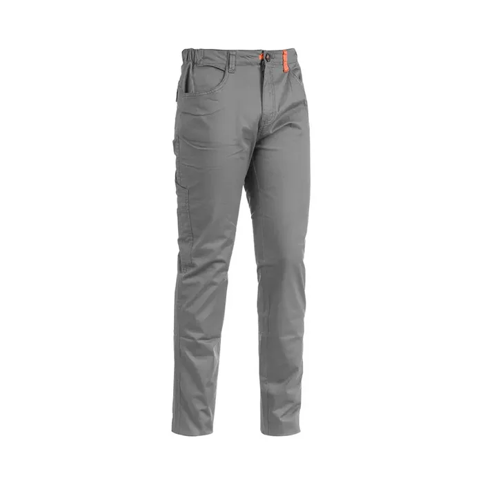 PANTALONE SUPER STRETCH GRIGIO TAGLIA XXL