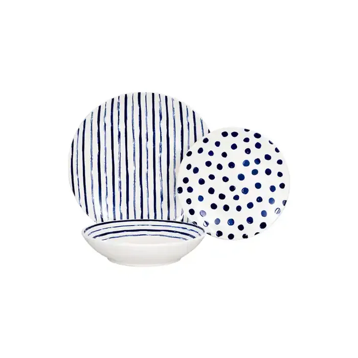 SERVIZIO PIATTI TROPICOIN 18 PEZZI