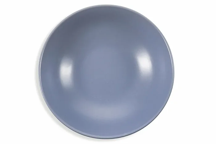 Set 6 Suppenteller aus satiniertem Gres Ø20,5 cm Villa d‘Este Home Tivoli Basic