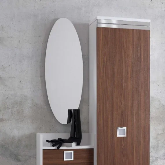 Specchio ovale da parete Maconi Family