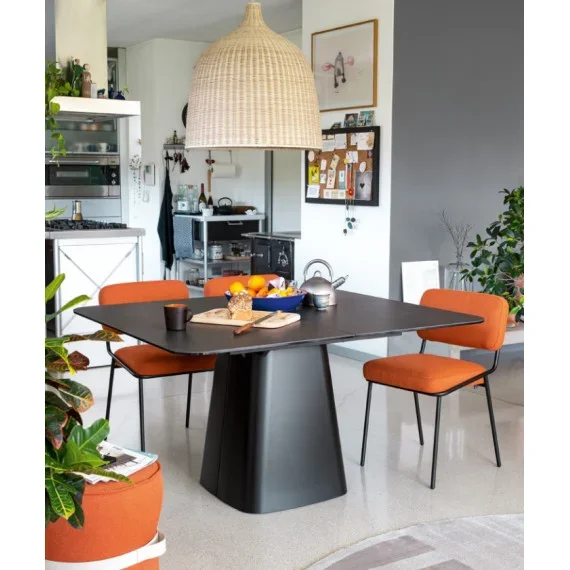 Tavolo quadrato con allunga centrale Hey Gio!