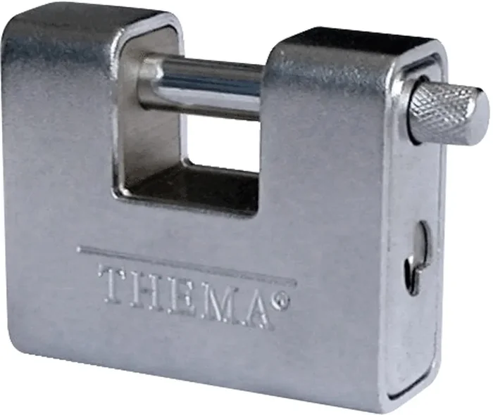 Thema lucchetto rettangolare corazzato 90 mm