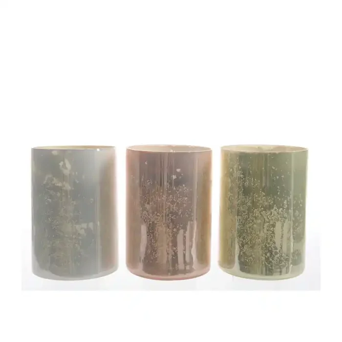 VASO IN VETRO ASS.TO CM.15X10D