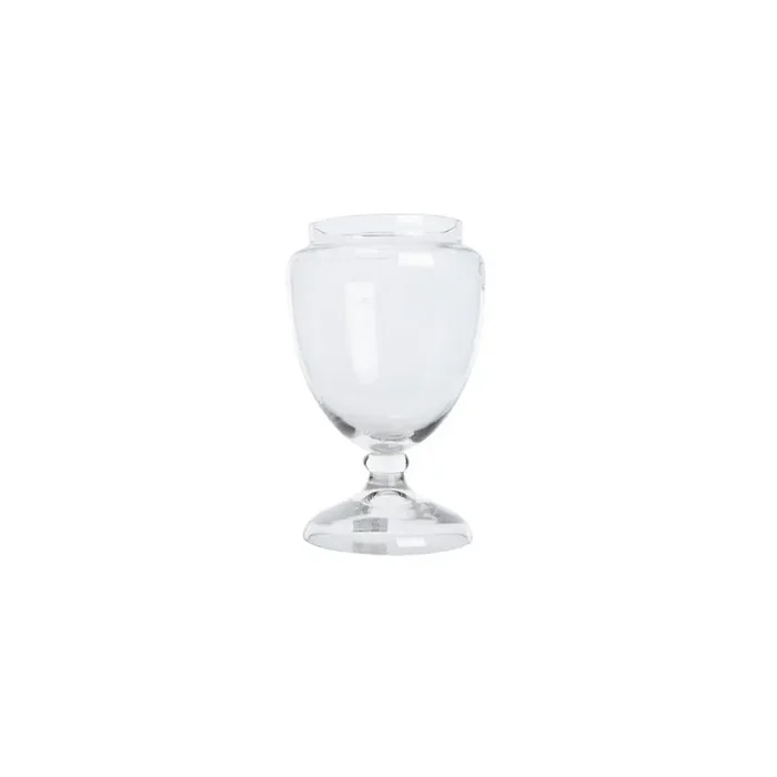 VASO IN VETRO SOFFIATO TRASPARENTE CLASSICO 27 X Ø 16 CM