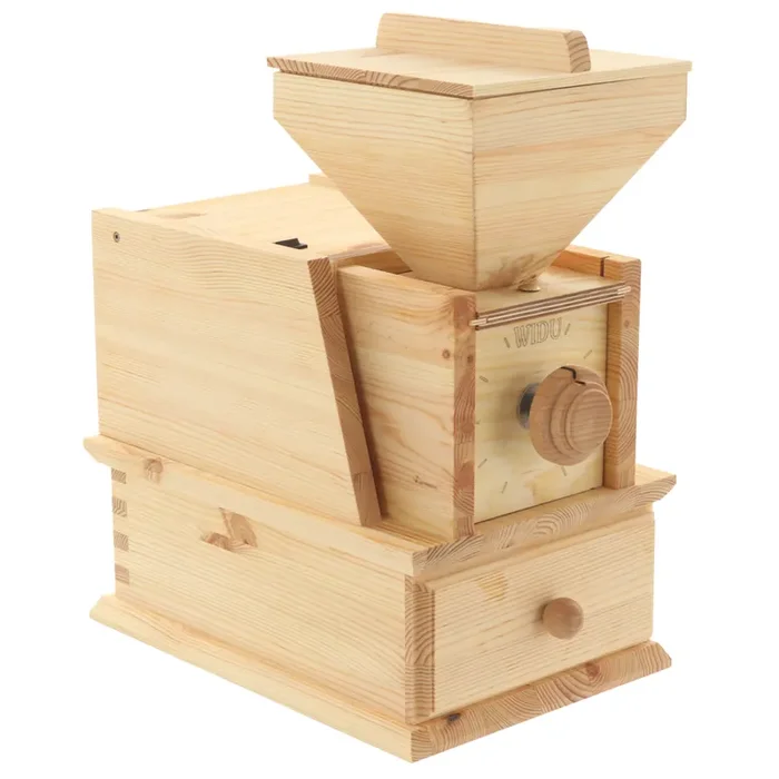WIDU Volksmühle Mod. 2 – Mulino per farina in legno massello – 400W